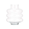 TRIPLE FLATTENED SPHERE VASE