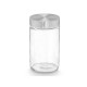 POT VERRE ROND 1L COUVERCLE ACIER