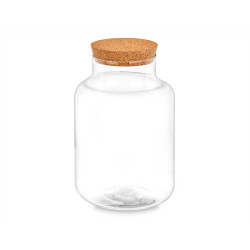 VASO CILINDRICO CON FORO TAPPO SUGHERO