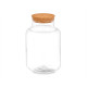 CYLINDRICAL VASE WITH HOLE CORK STOPPER