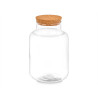 CYLINDRICAL VASE WITH HOLE CORK STOPPER