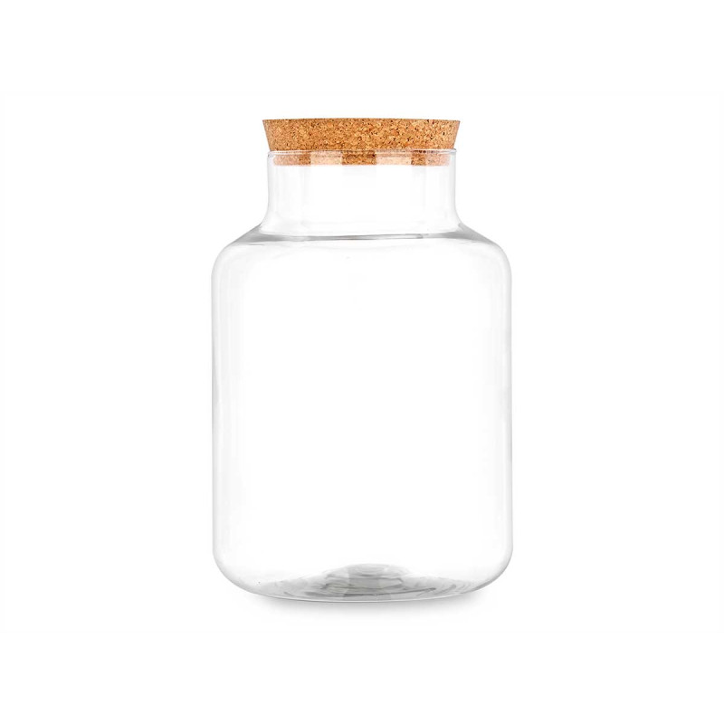 VASO CILINDRICO CON FORO TAPPO SUGHERO