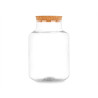 CYLINDRICAL VASE WITH HOLE CORK STOPPER