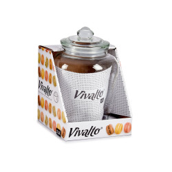 CONTENITORE IN VETRO CHIUSURA ERMETICA 2,3L