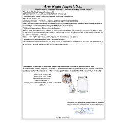 BOTE VIDRIO CON TAPA METAL