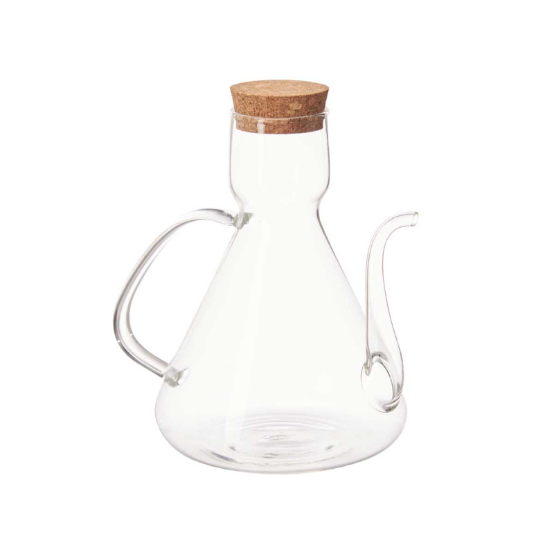 ACEITERA BOROSILICATO CON TAPA CORCHO 1000ML