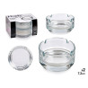 SET 2 CENERIERE VETRO 7,2CM