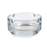 SET 2 GLASS ASHTRAY 7,2CM