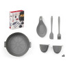 SET 6 UTENSILI FRIGGITRICE AD ARIA