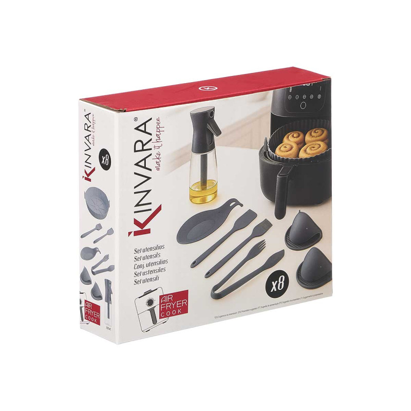SET 8 AIR FRYER UTENSILS