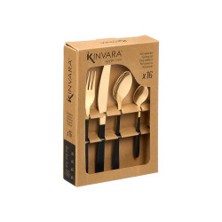 CONJUNTO 16 UTENSÍLIOS DE OURO PRETO