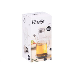 ACEITERA BOROSILICATO 750ML TAPA ACERO