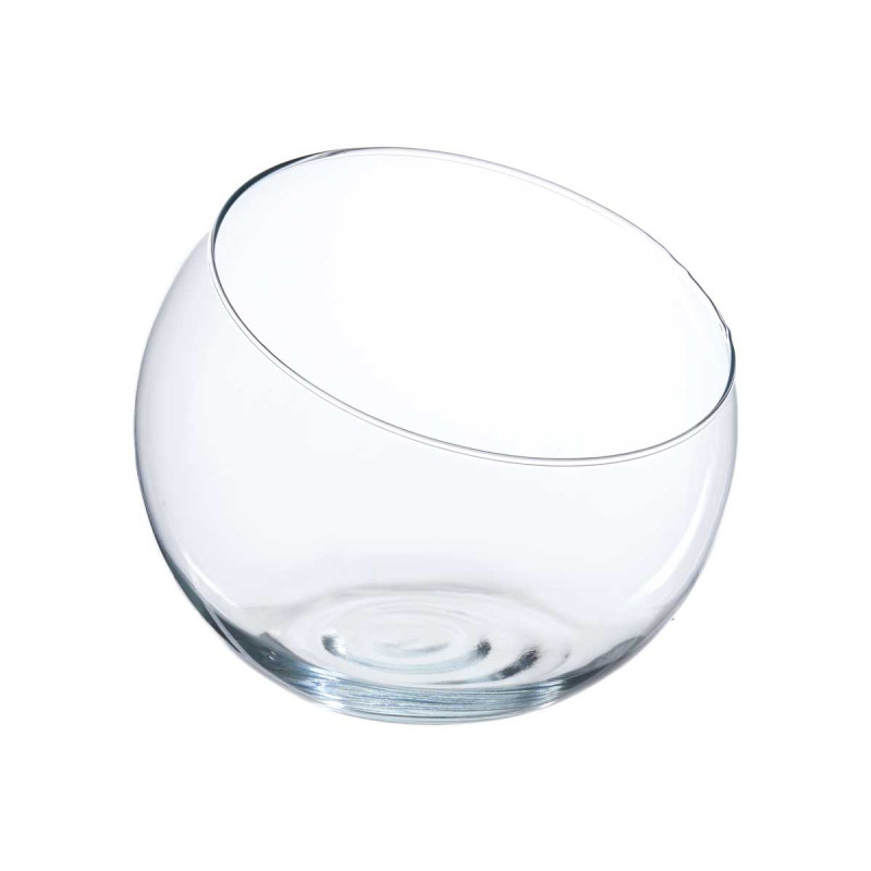 BOCAL A POISSON VERRE PETITE COUPEE 