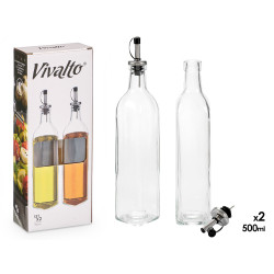 SET CRYSTAL OIL/VINEGAR 500ML