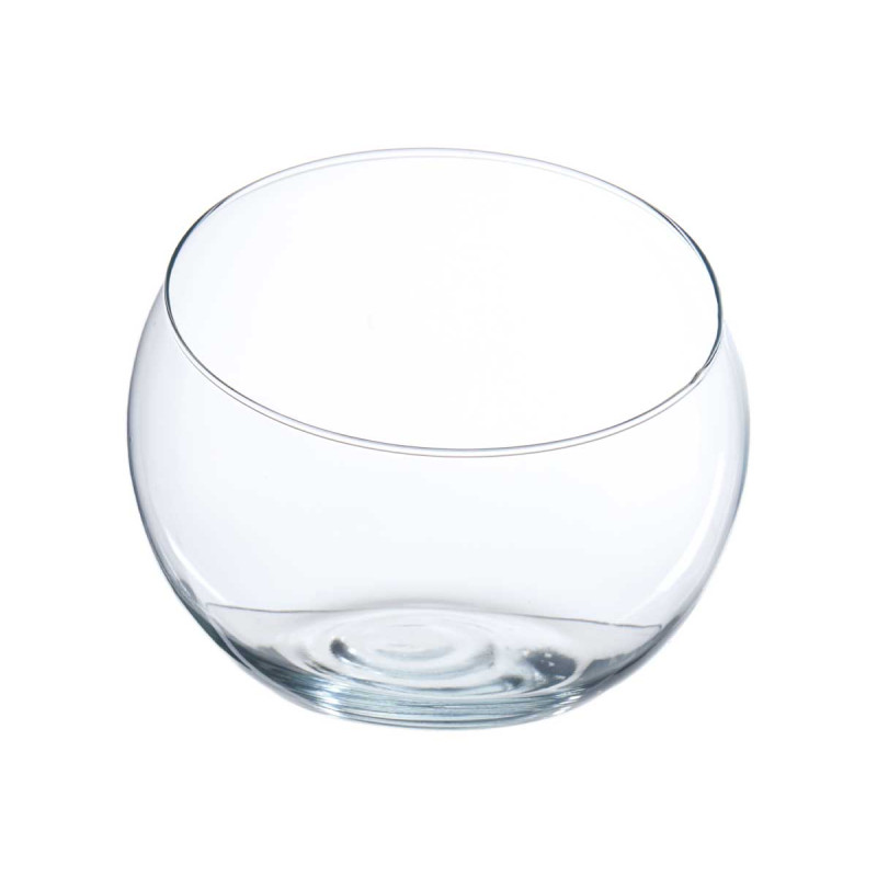 BOCAL A POISSON VERRE PETITE COUPEE 
