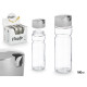ACEITERA VIDRIO TAPON METAL 180ML