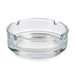  SET 2 CENDRIER VERRE 9CM