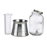 3800ML JUG WITH SUPPORT AND COOLER SILVER 