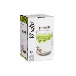 BROCCA SENZA REFRIGERANTE 3800ML ARGENTO 