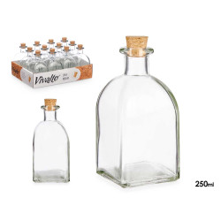 FRASCA VIDRIO 250 ML TAPON CORCHO