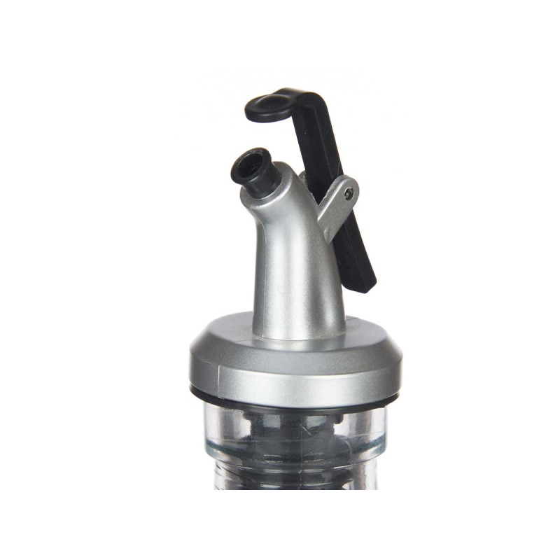 BOUTEILLE HUILE VERRE BOUCHON DISTRIBUTEUR 180ML