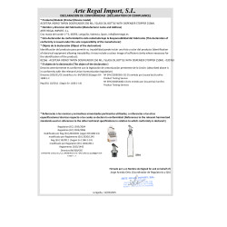 GLASS OIL BOTTLE WITH DISPENSER STOPPER 250ML