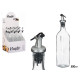 OLIERA IN VETRO CON TAPPO DOSATORE 500 ML