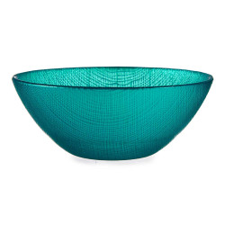 BOL VERRE 15CM TURQUOISE 