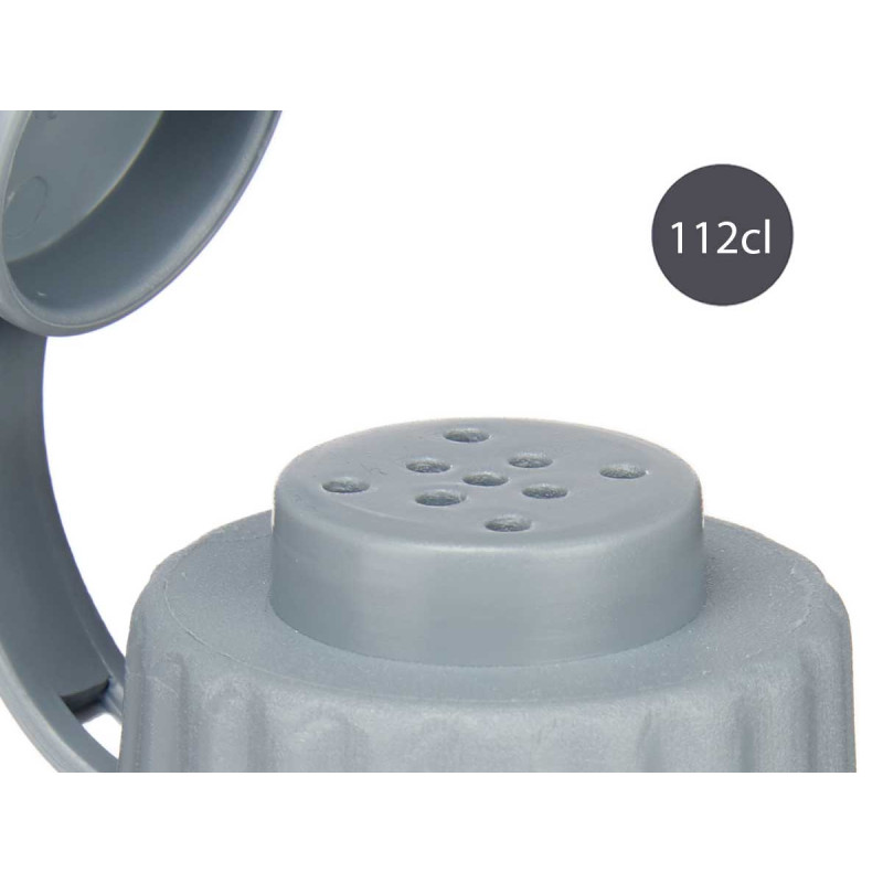 SALIERA VETRO 112ML SURT 3 BIANCO NERO GRIGIO