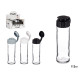 PIMENTERO CRISTAL 112ML SURT 3 BLANCO NEGRO GRIS
