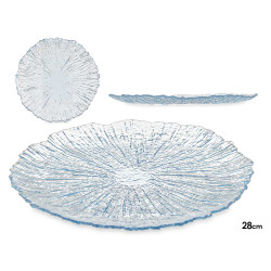 PRATO RASO 22CM AZUL