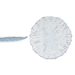 ASSIETTE PLATE 28CM BLEU