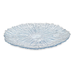 BAJO PLATO 32CM AZUL
