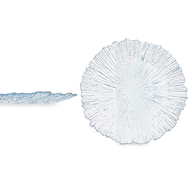 BAJO PLATO 32CM AZUL