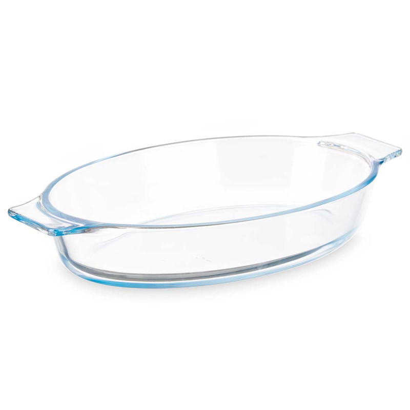 VASSOIO BOROSILICATO OVALE MANICI 800ML