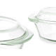 SET 3 CASSEROLES EN BOROSILICATE 700 1000 1500ML