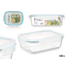 HERMETIC BOROSILICATE LUNCH BOX 640ML