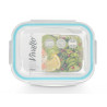 HERMETIC BOROSILICATE LUNCH BOX 640ML