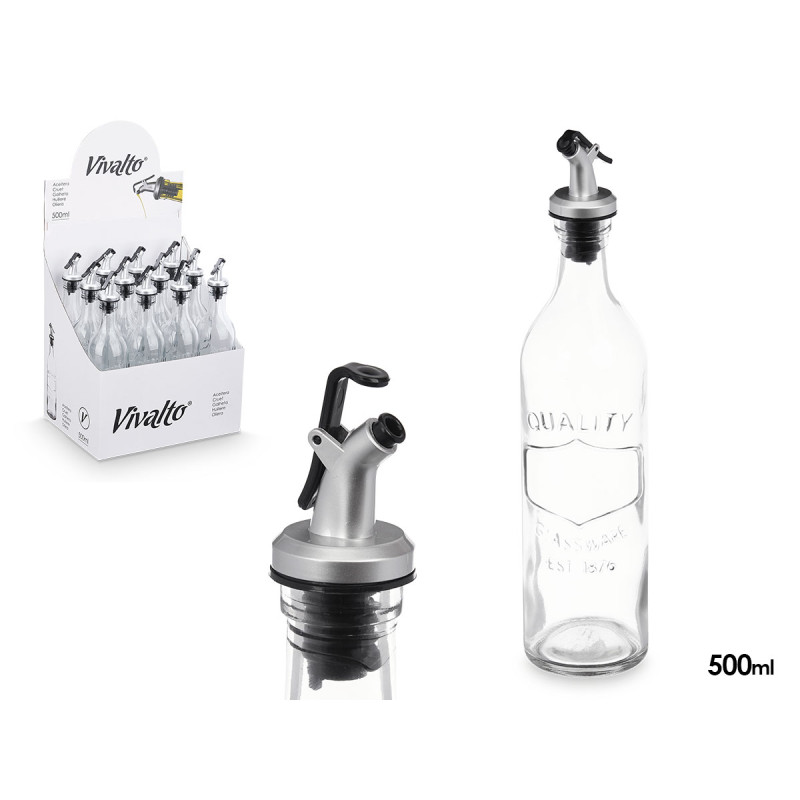OLIERA TONDA 500ML RILIEVO