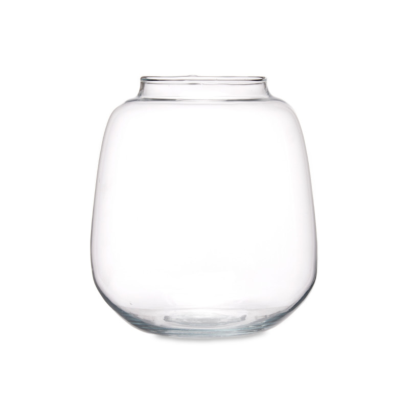 VASO DI VETRO LARGO PICCOLO