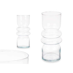 VASE À DOUBLE SPHÈRE APLATIE