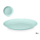 PLATO LLANO REDONDO OPAL VERDE 24CM
