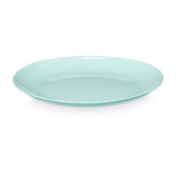 ASSIETTE PLATE RONDE VERT OPAL 24CM