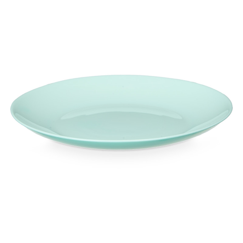 ROUND DESSERT PLATE OPAL GREEN 19CM