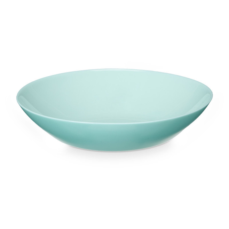 ROUND SOUP PLATE OPAL GREEN 20CM