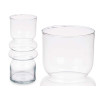 DOUBLE FLATTENED SPHERE VASE 