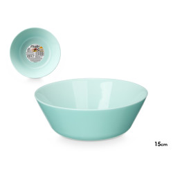 ROUND BOWL OPAL GREEN 15CM