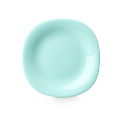 SQUARE DESSERT PLATE OPAL GREEN 21,5CM