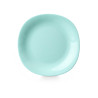 PRATO SOBREMESA QUADRADO OPAL VERDE 19CM
