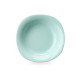 SQUARE SOUP PLATE OPAL GREEN 23CM